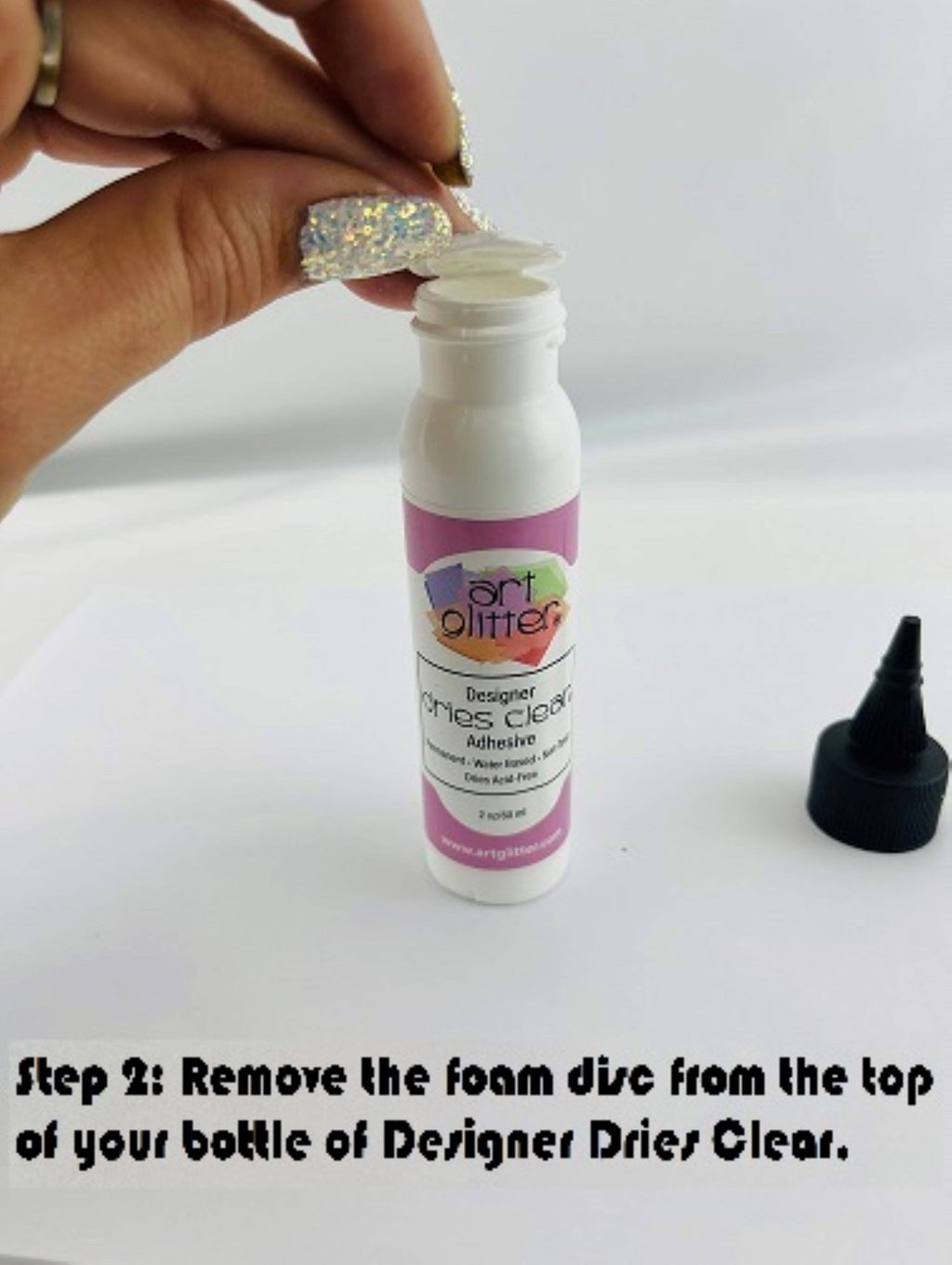 METAL TIP ATTACHMENT FOR ADHESIVE APPLICATION