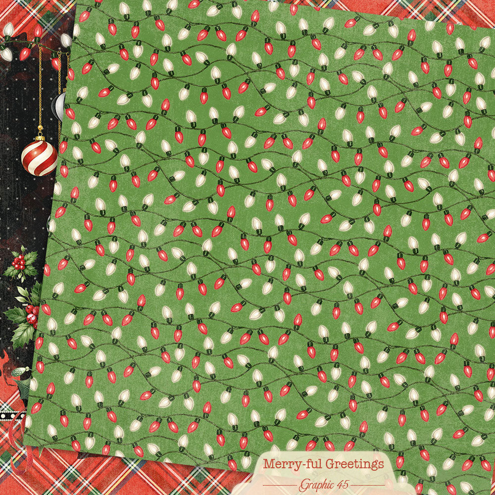 Snowman Layout 12×12 Paper