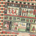Merry-ful Greetings Borders 12×12 Paper