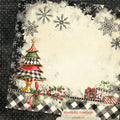 Christmas Tree Layout 12×12 Paper