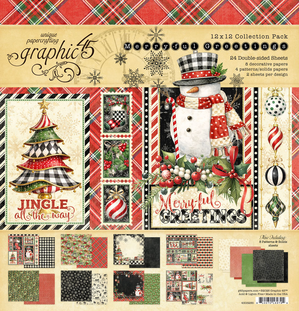 Merry-ful Greetings 12×12 Collection Pack