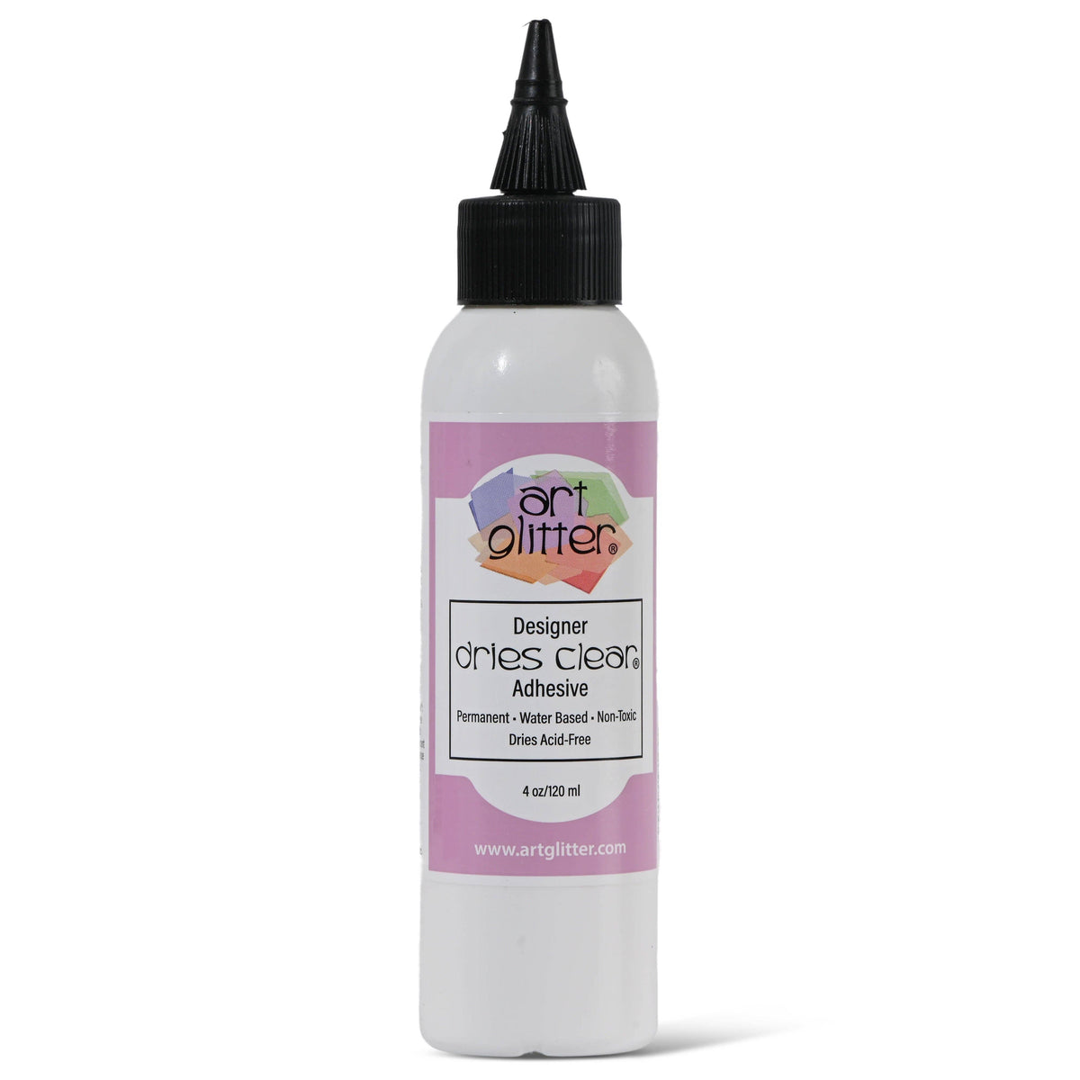 4 OZ DESIGNER DRIES CLEAR ADHESIVE GLUE: 4 oz with spout