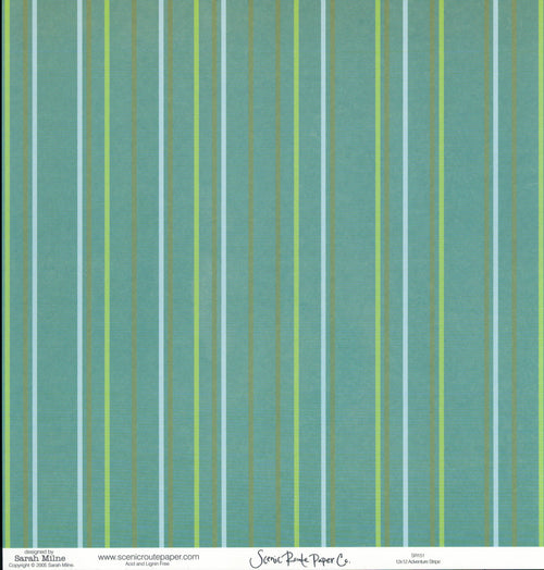 Adventure Words on White - Adventure Stripe