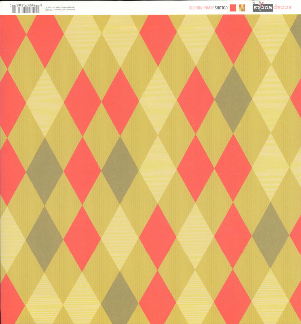 Scrapworks Alpine Vibrato 12x12 Double-Sided Cardstock