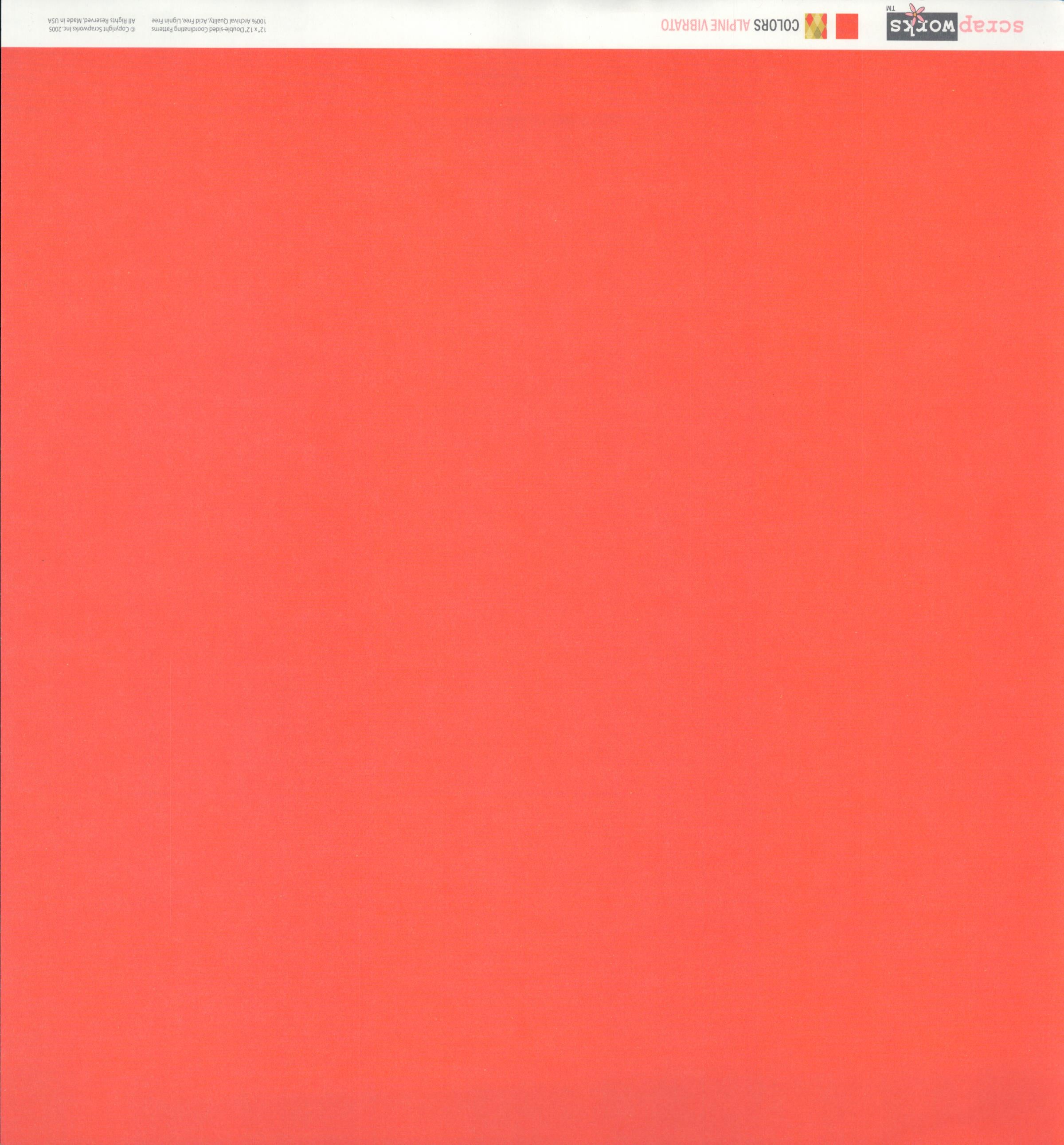 Scrapworks Alpine Vibrato 12x12 Double-Sided Cardstock