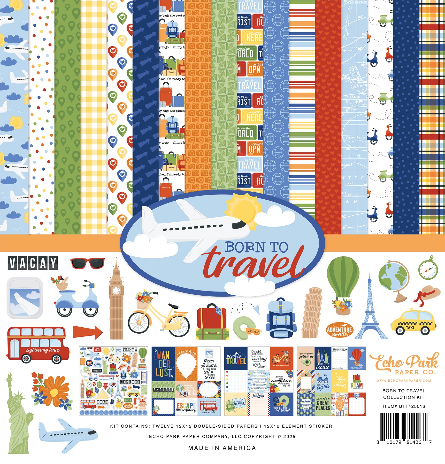 Born To Travel Collection Kit
