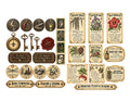 Vintage Louisiana Bayou Botanicals, Apothecary and Folklore — Printed & Precut Ephemera Set