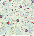Scrapworks Bellevue Bloom floral pattern side