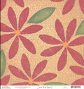Big Red Daisy - Red Notebook