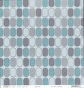Sassafras Lass Teal Appeal Bon Bon cardstock with rounded pill shapes in teal, grey and white