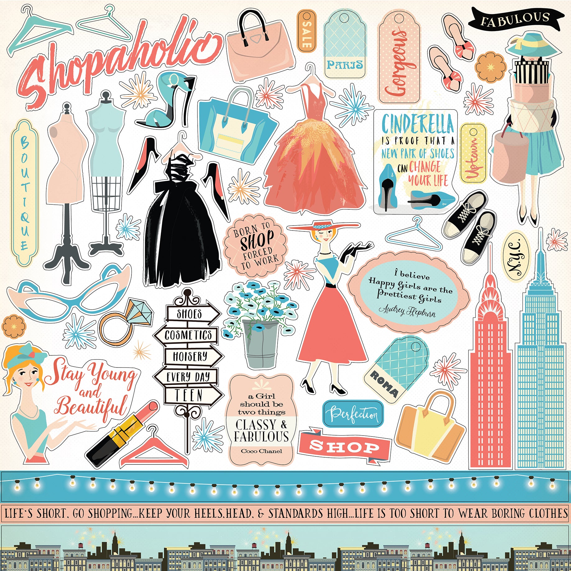 Metropolitan Girl 12×12 Collection Kit