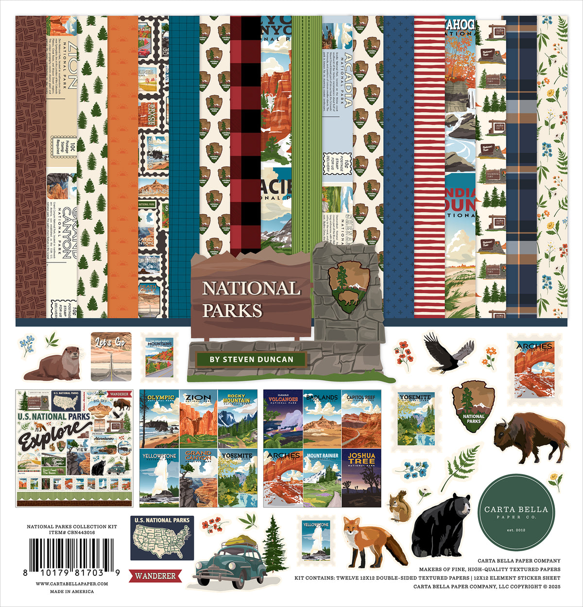 National Parks Collection Kit