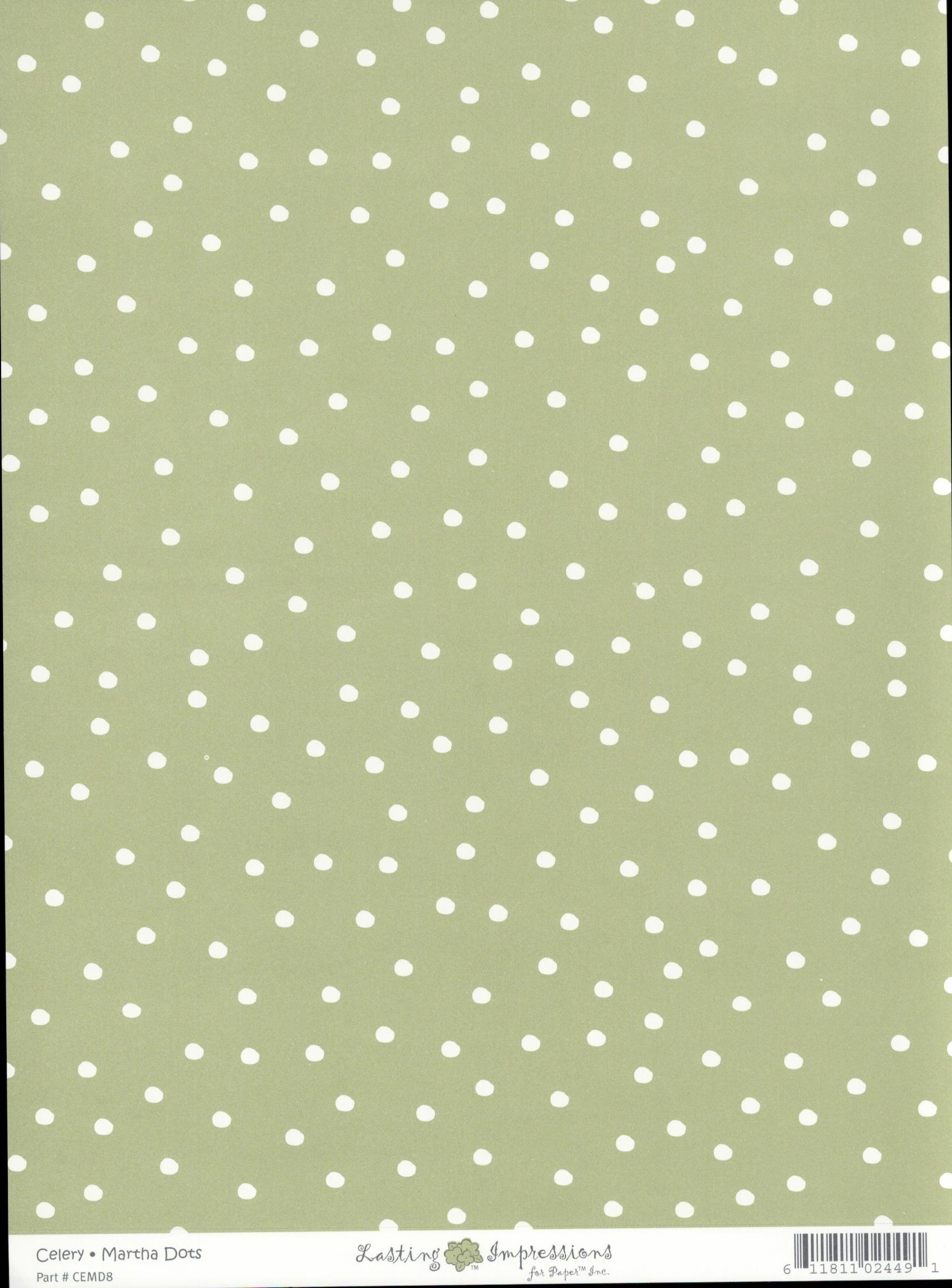 CEMD8 Celery Martha Dots