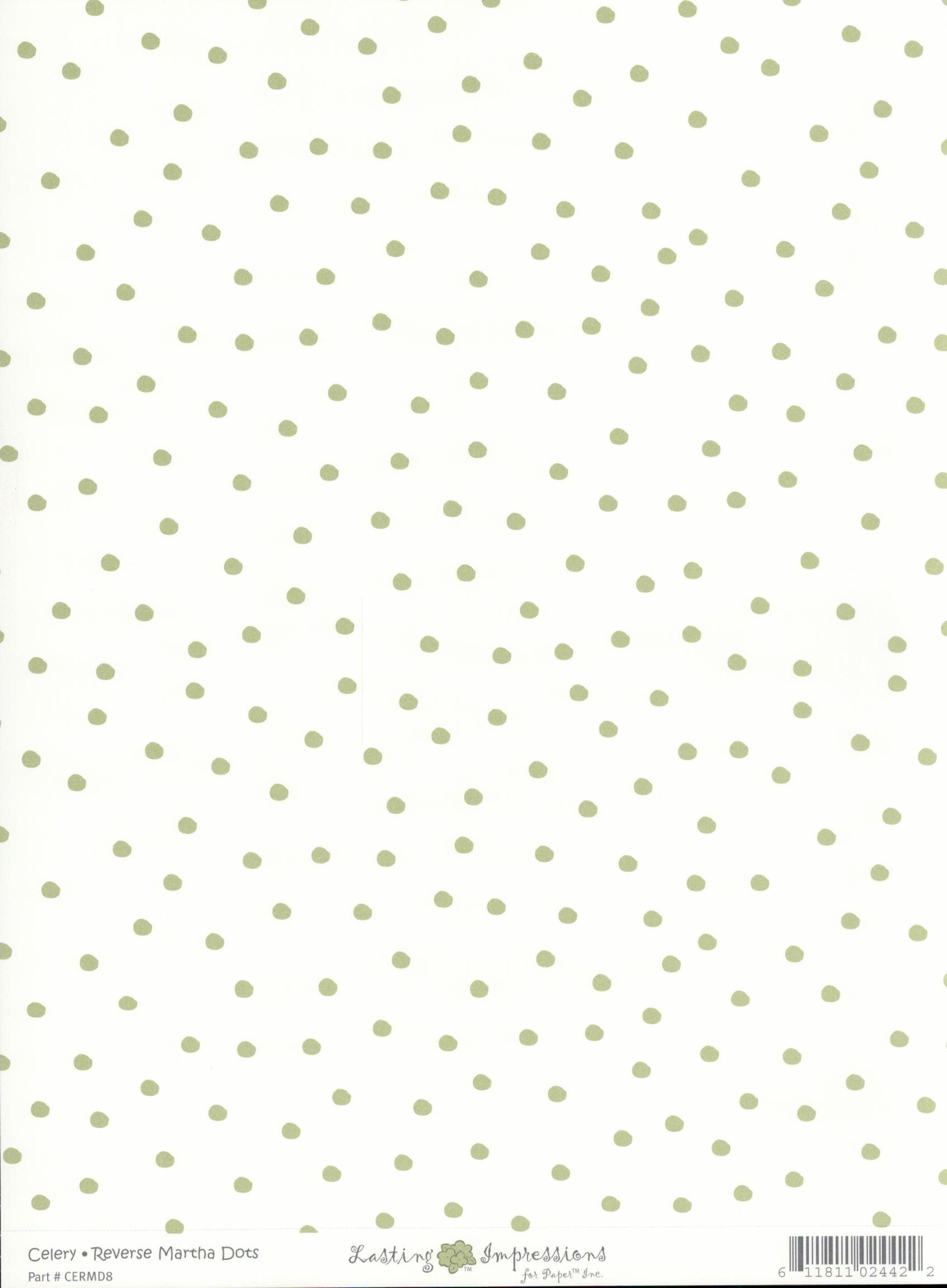 CERMD8 Celery Reverse Martha Dots