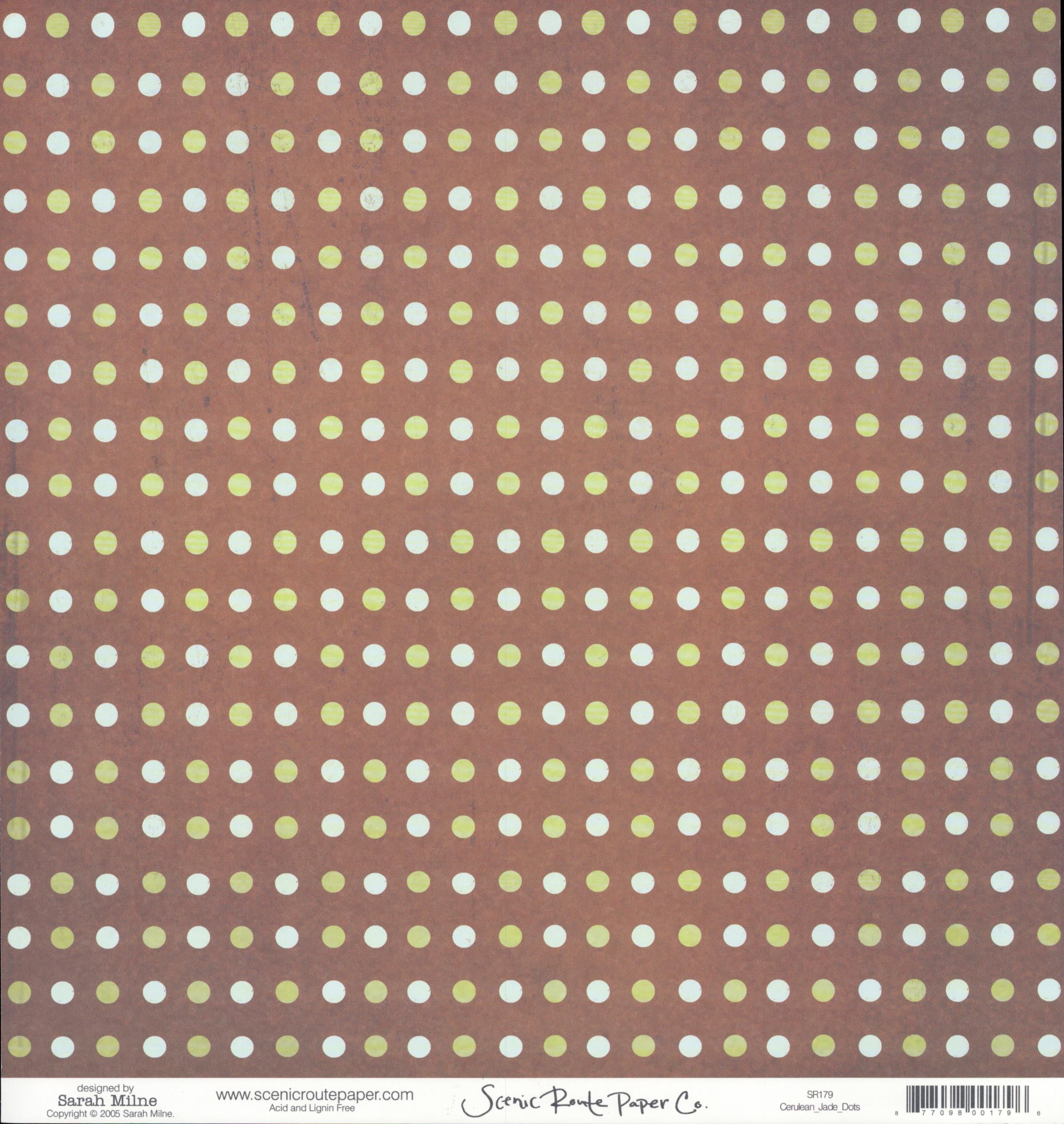 Cerulean Jade Dots