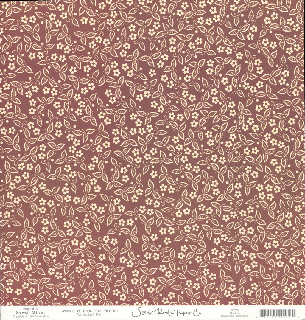 Charlotte Lewis Street Floral Brown