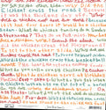 Chicken Scratch - Orange Stripe