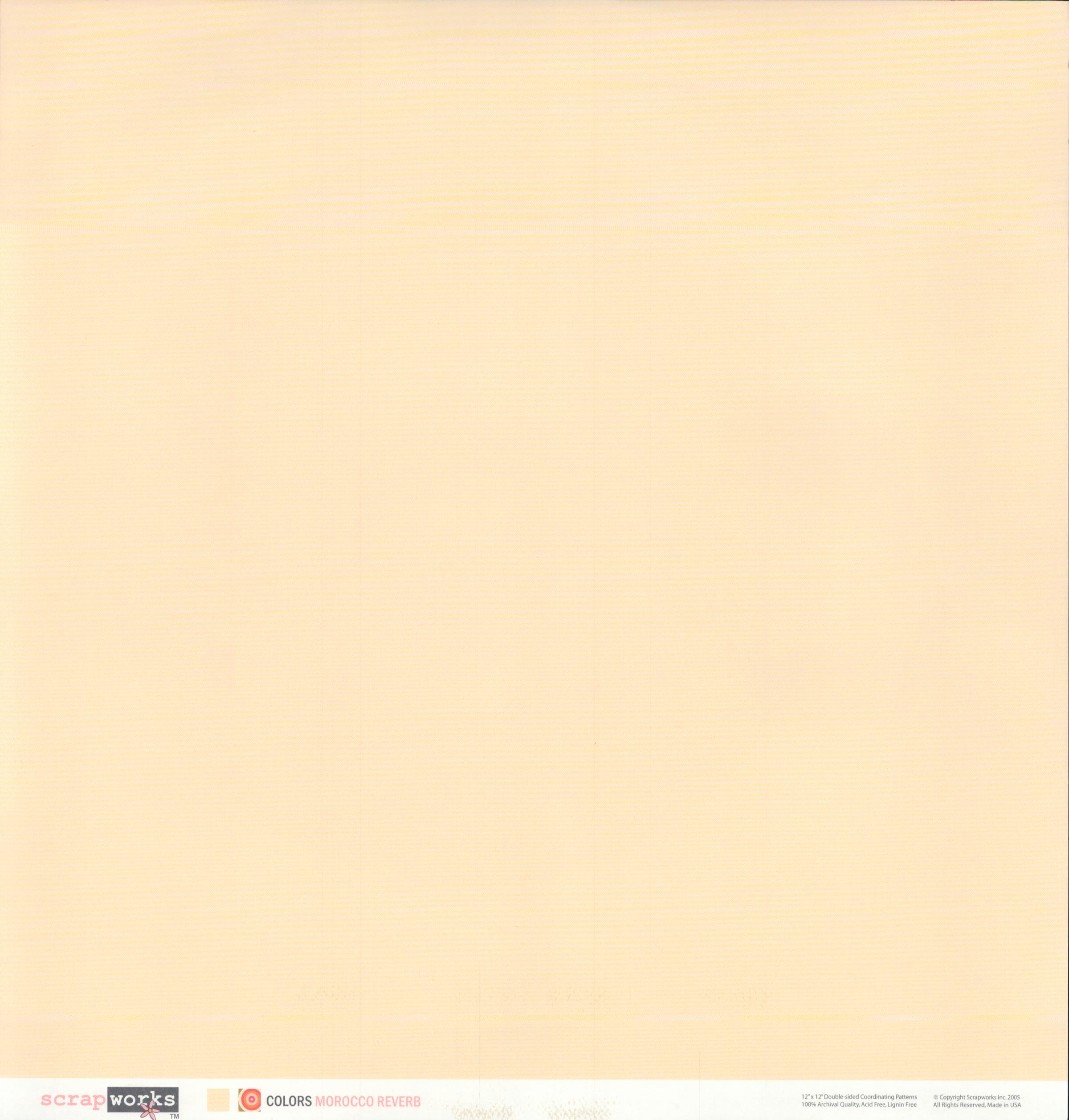 Scrapworks Colors Morocco Reverb 12x12 Double-Sided Cardstock