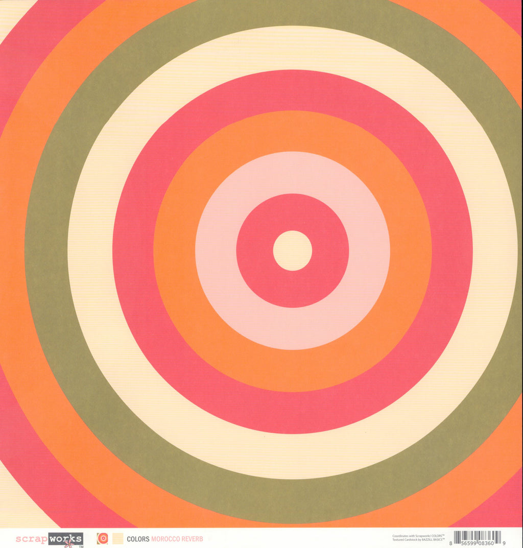 Scrapworks Colors Morocco Reverb 12x12 Double-Sided Cardstock