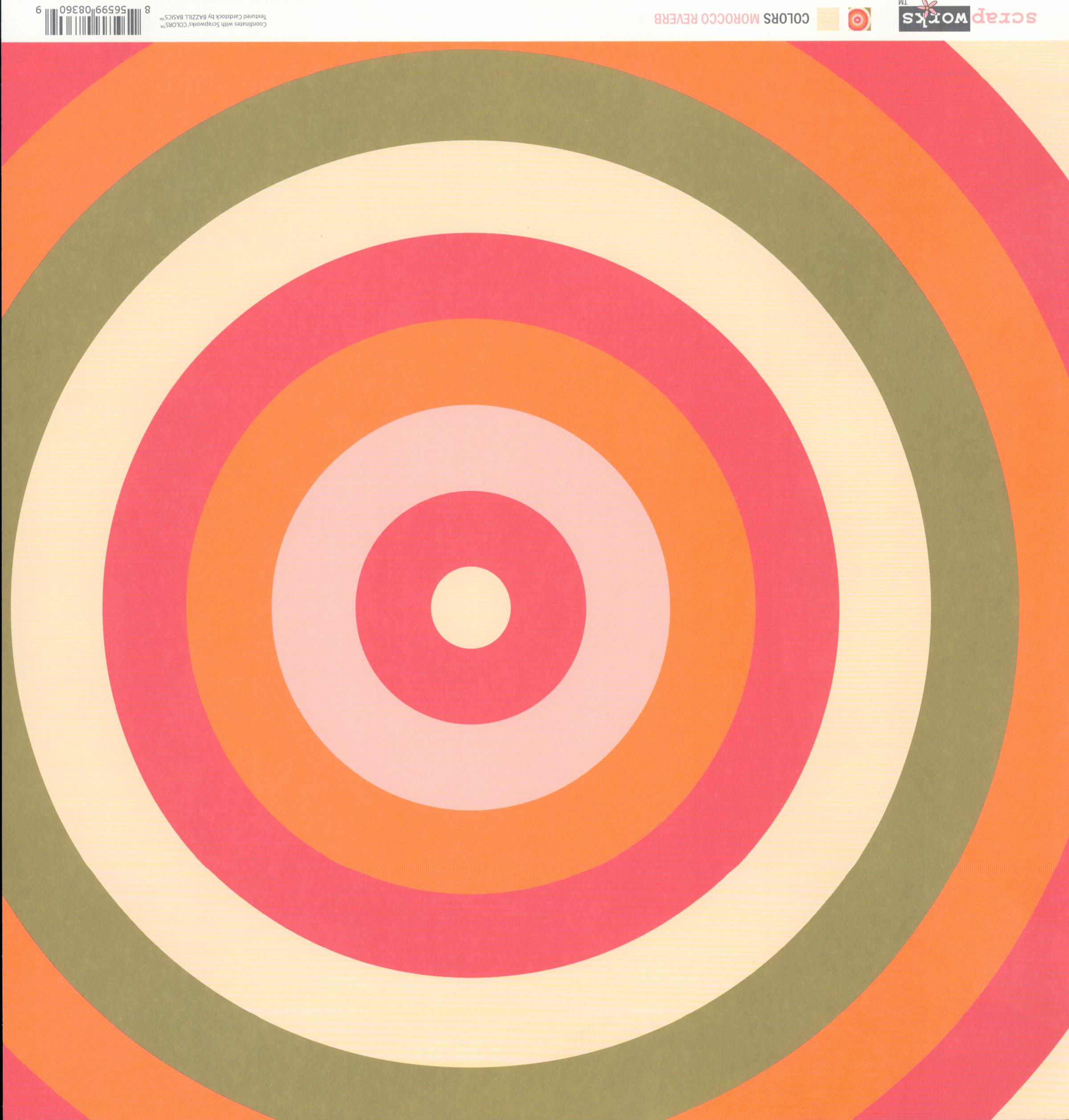 Scrapworks Colors Morocco Reverb 12x12 Double-Sided Cardstock
