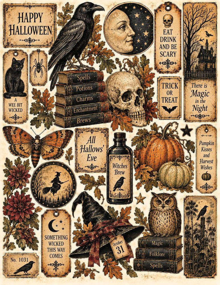 Victorian Halloween - Digital Download