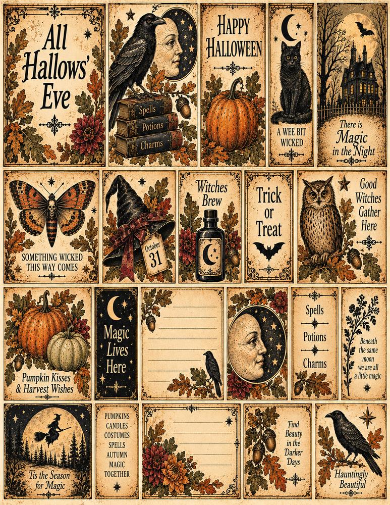 Victorian Halloween - Digital Download
