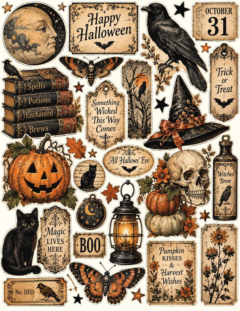 Victorian Halloween - Digital Download