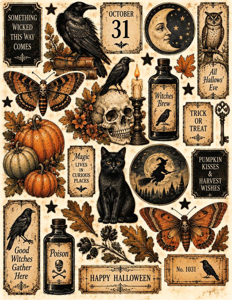 Victorian Halloween - Digital Download