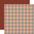Feels Like Fall — Autumnal Plaid 12×12 Double-Sided Paper
