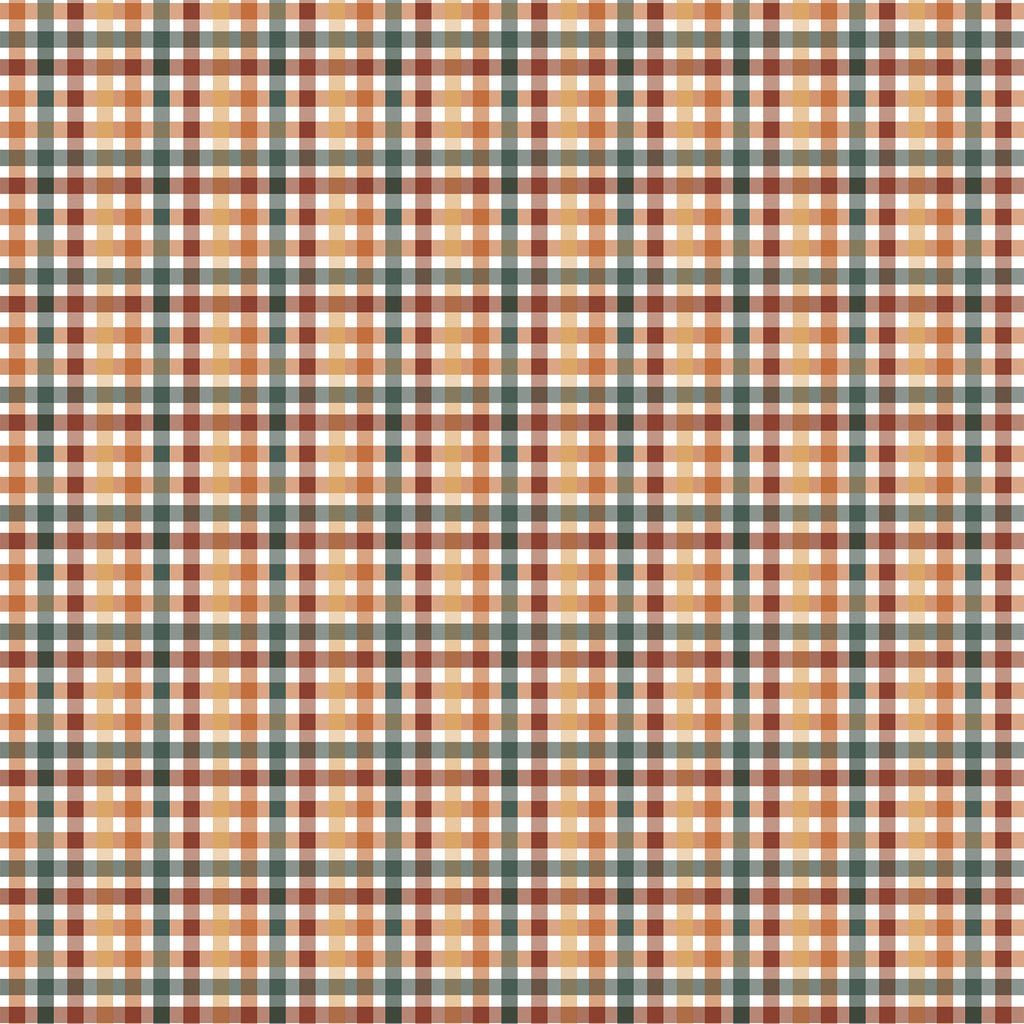 Feels Like Fall — Autumnal Plaid 12×12 Double-Sided Paper