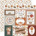 Feels Like Fall — Fall Journaling Cards 12×12 Double-Sided Paper