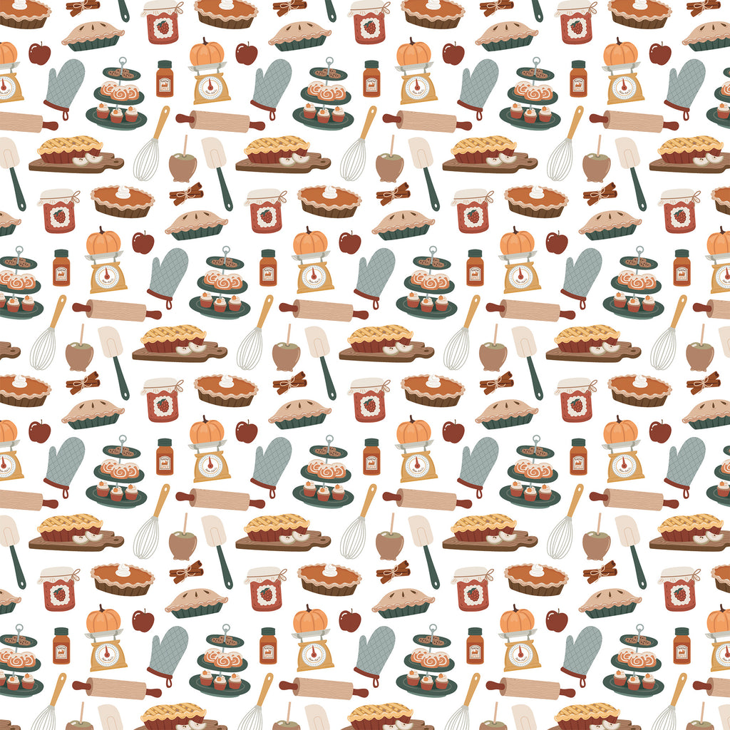 Feels Like Fall — Harvest Bakery 12×12 Double-Sided Paper