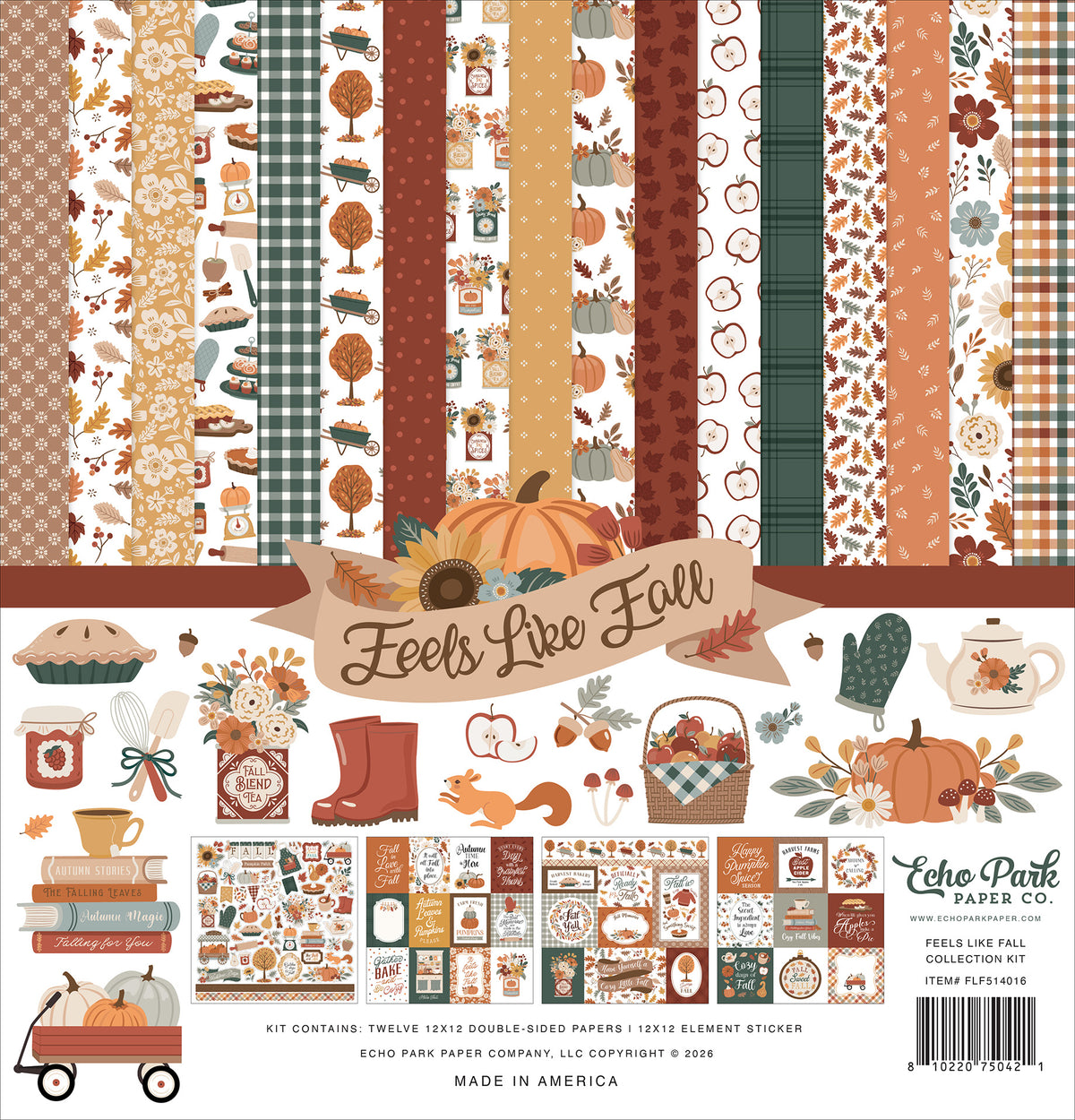 Feels Like Fall 12×12 Collection Kit