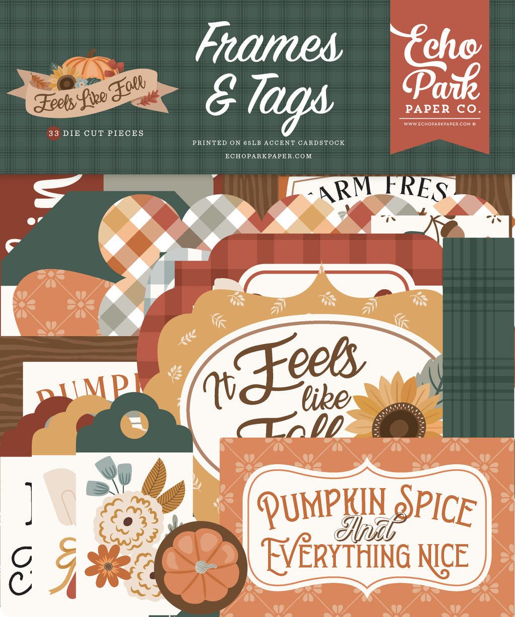 Feels Like Fall Frames & Tags