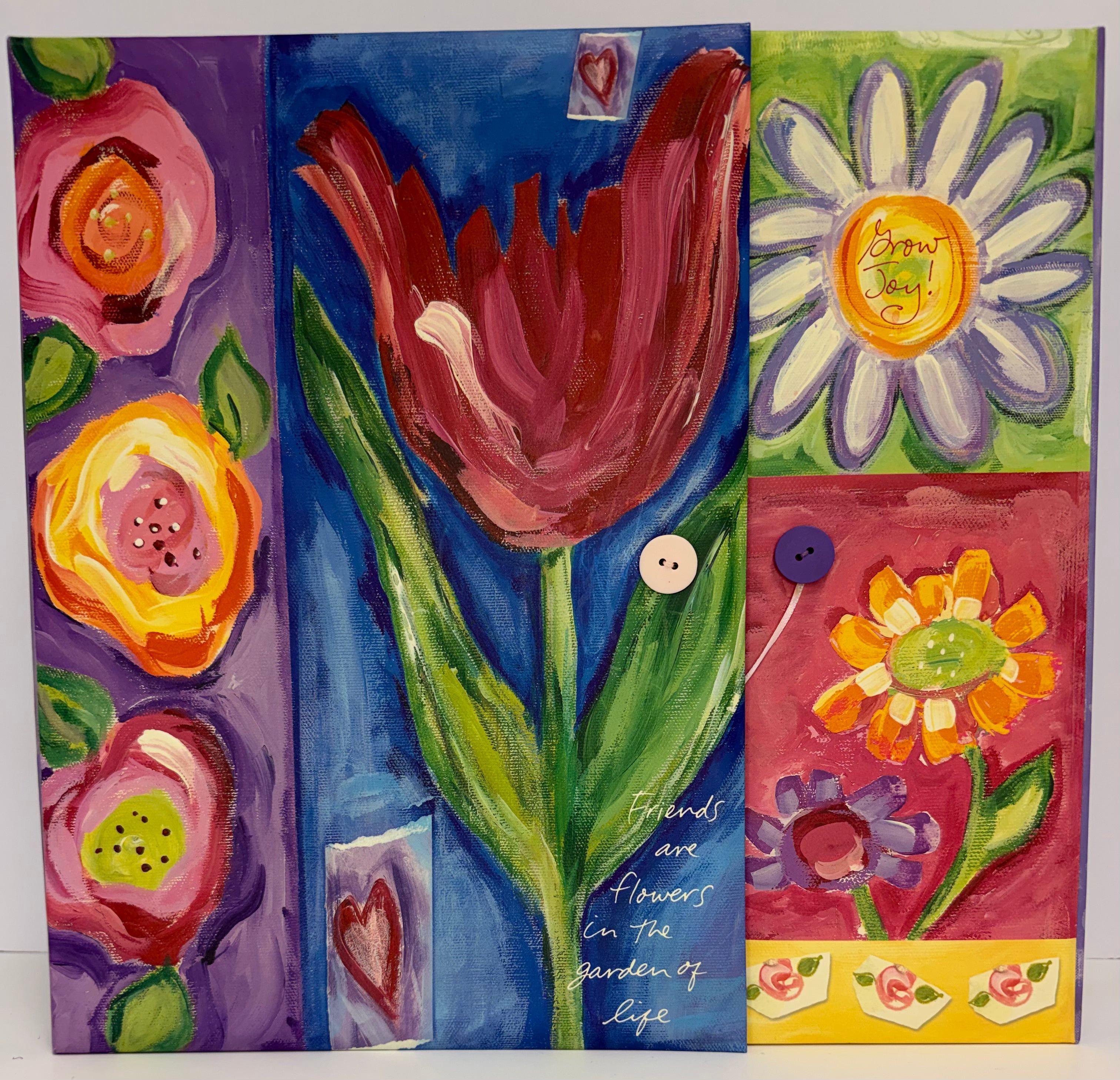 Friends Are Flowers Expandable PostBound Album