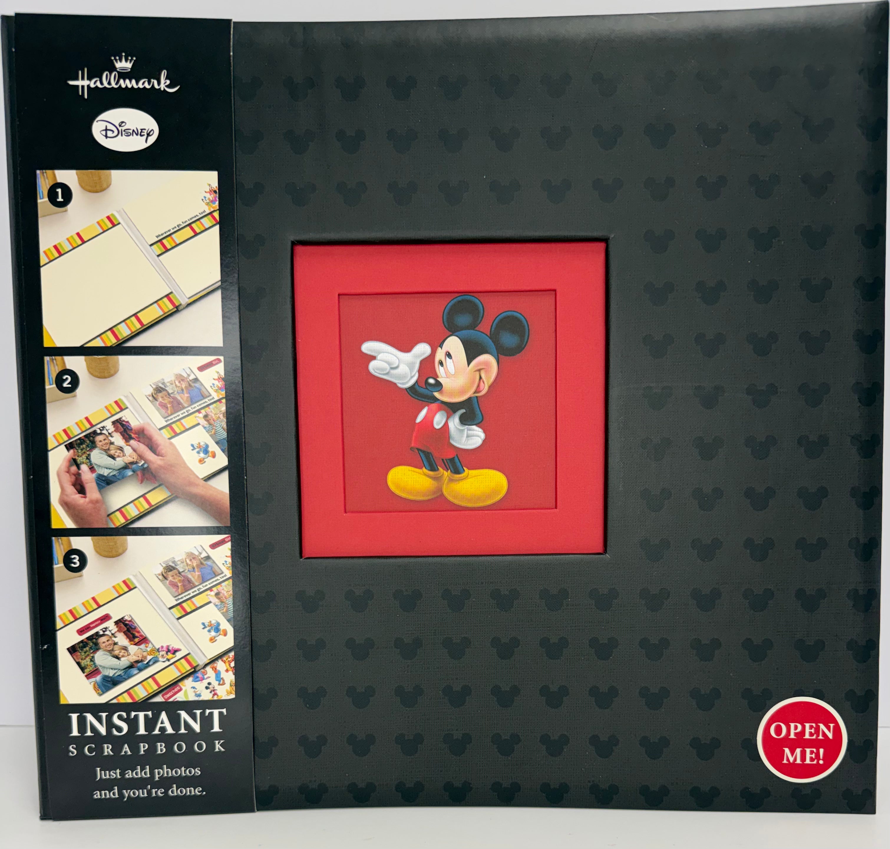 Hallmark Disney Mickey Mouse Instant Scrapbook 12x12 Album