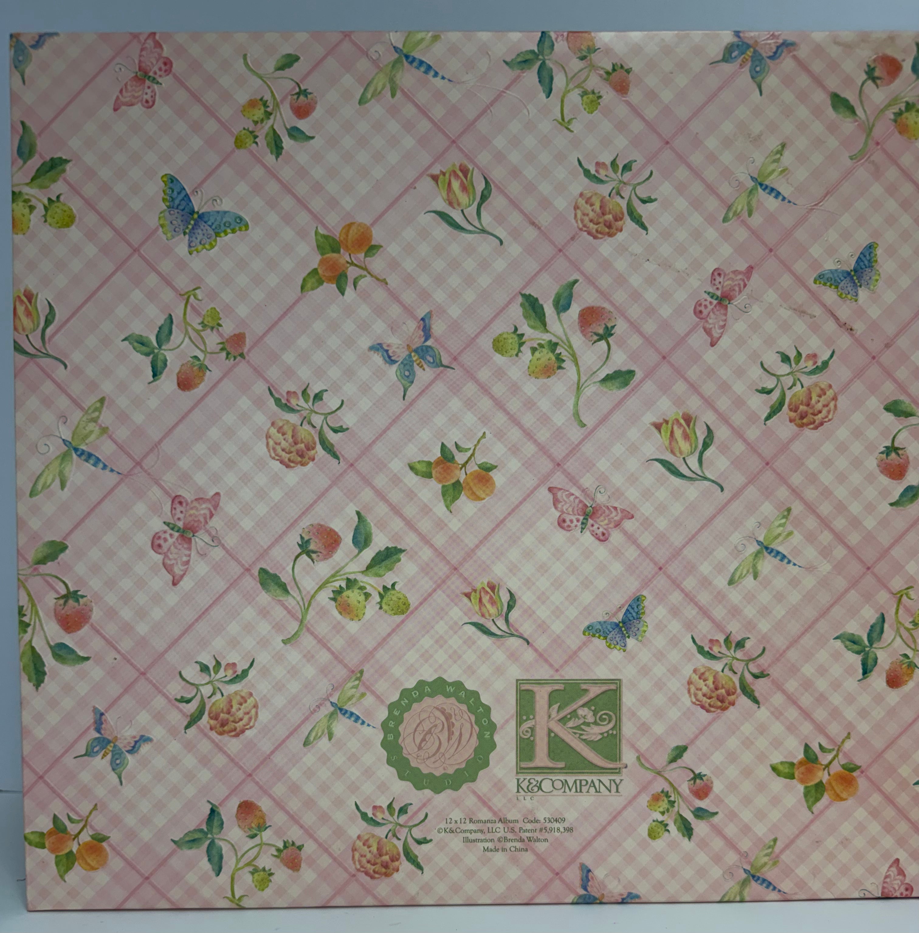 K&Company Romance 12x12 Scrapbook Album NOS