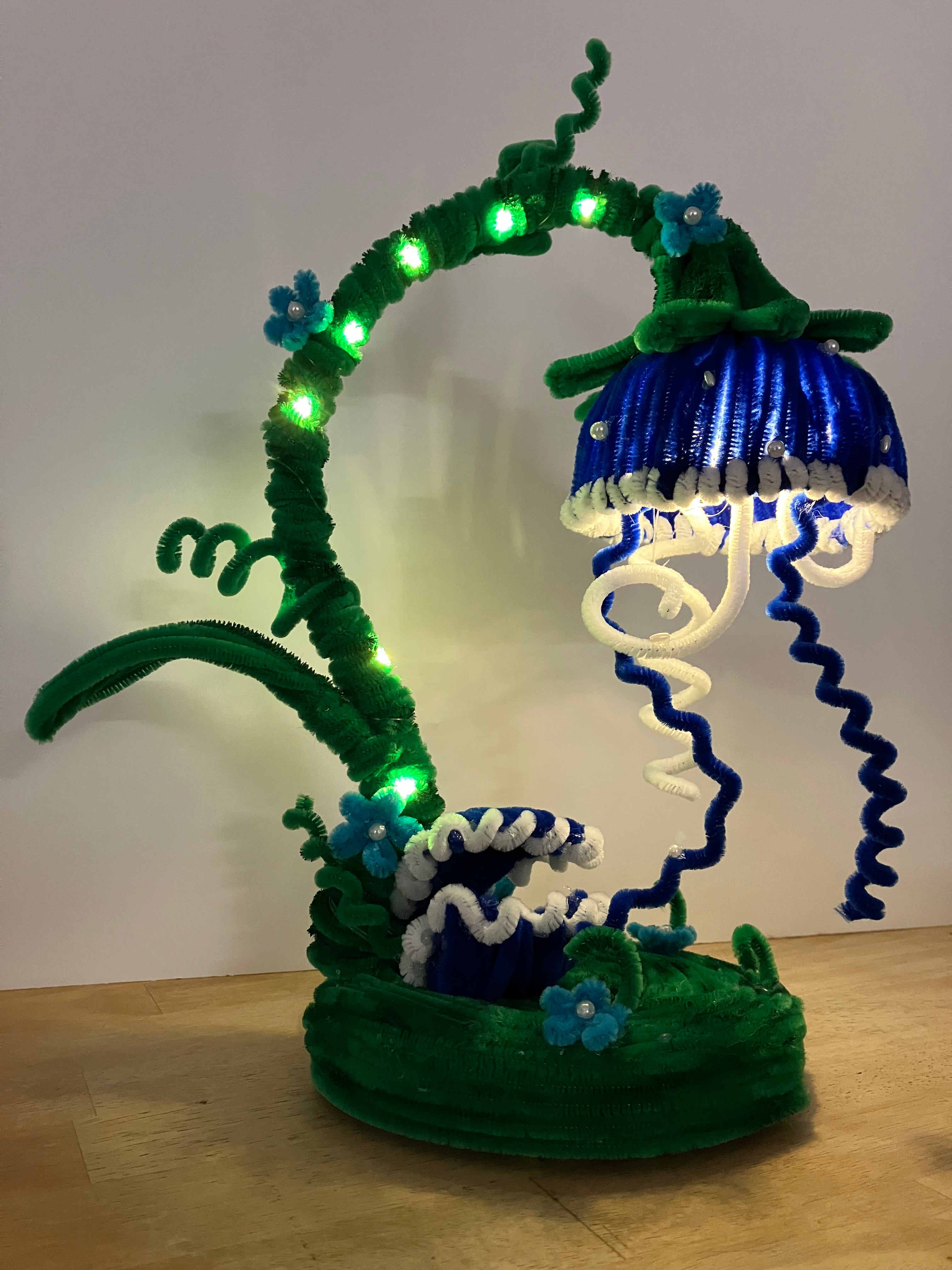 Pipe-cleaner Jellyfish Lamp Class TICKET BUNDLE