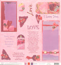 Reminders of Faith Love 12x12 Cardstock