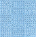 Karen Foster Design Blue Sprinkles 12x12 scrapbook paper - all-over tiny dots in navy, periwinkle, and white on soft cornflower blue background