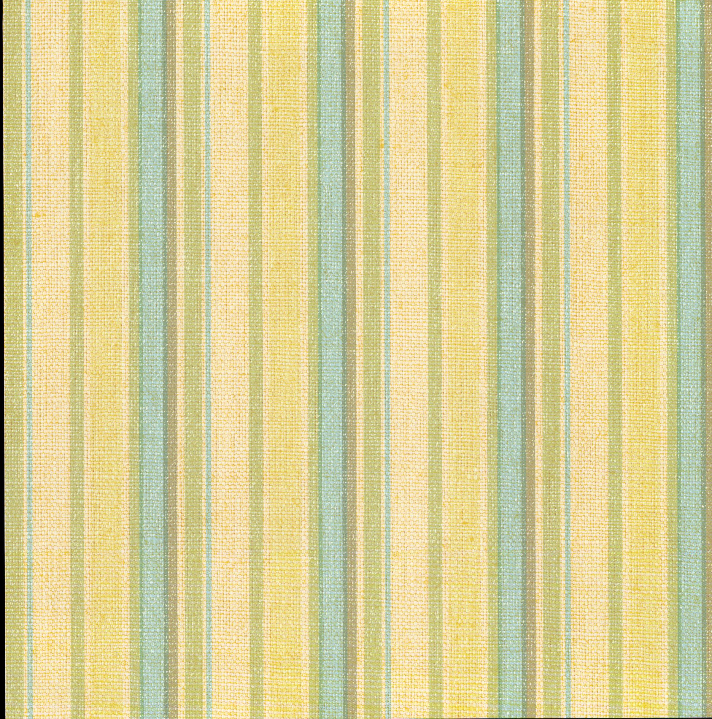Flair Designs Blue Green Family Stripe 12x12 scrapbook paper - soft vertical stripes in cream, sage green, and dusty blue on linen texture