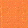 Flair Designs Orange Mini Squares 12x12 scrapbook paper - vibrant orange background with scattered multicolor mini squares