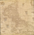 Craft Smith Jet Set Joy - Side B: sepia antique world map with Americas, ocean labels, and sailing ships
