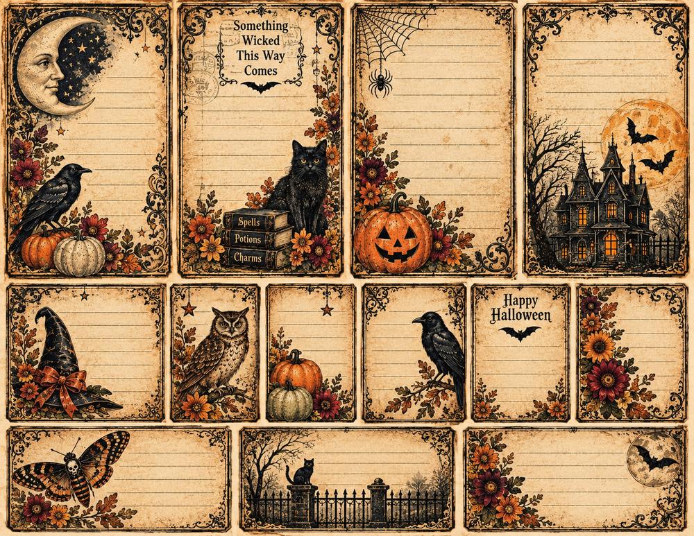 Victorian Halloween - Digital Download