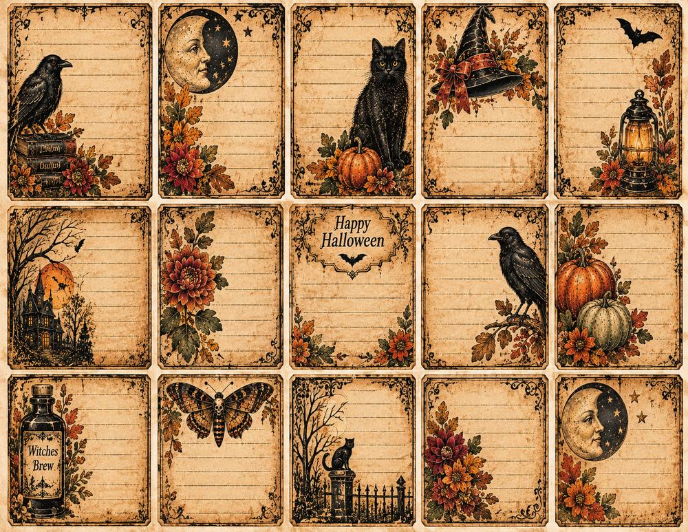 Victorian Halloween - Digital Download