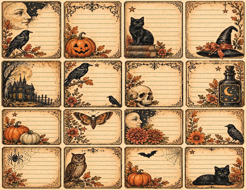 Victorian Halloween - Digital Download