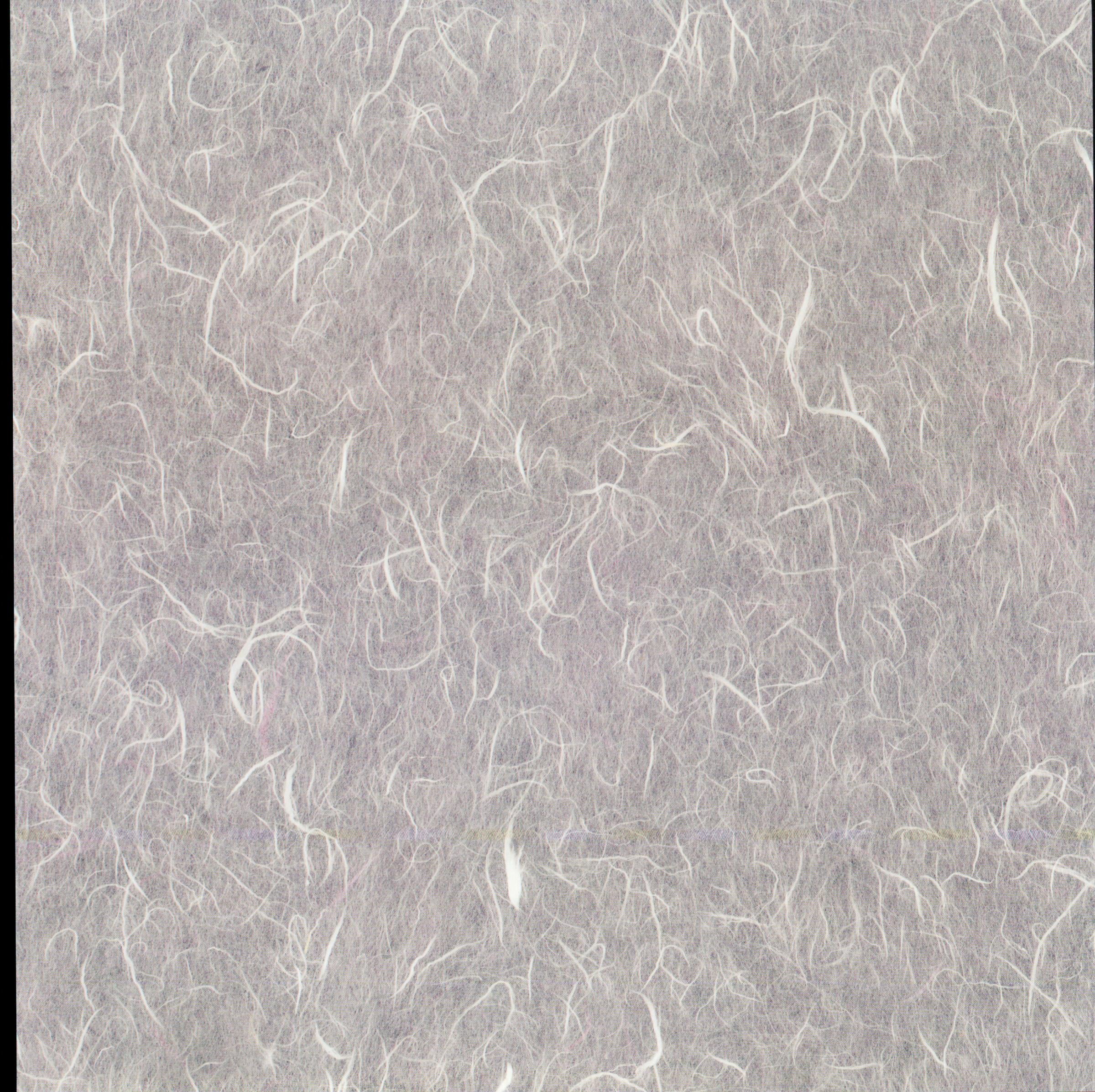 It Takes Two Lavender Gray Mulberry 12x12 scrapbook paper - handmade paper-style texture with wispy white fibers on soft lavender silver-gray base