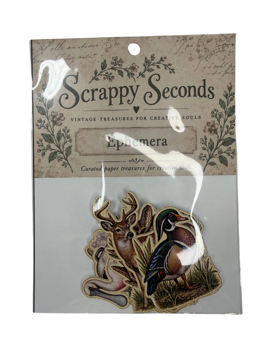 Louisiana Wildlife & Crawfish Boil — Printed & Precut Ephemera Set