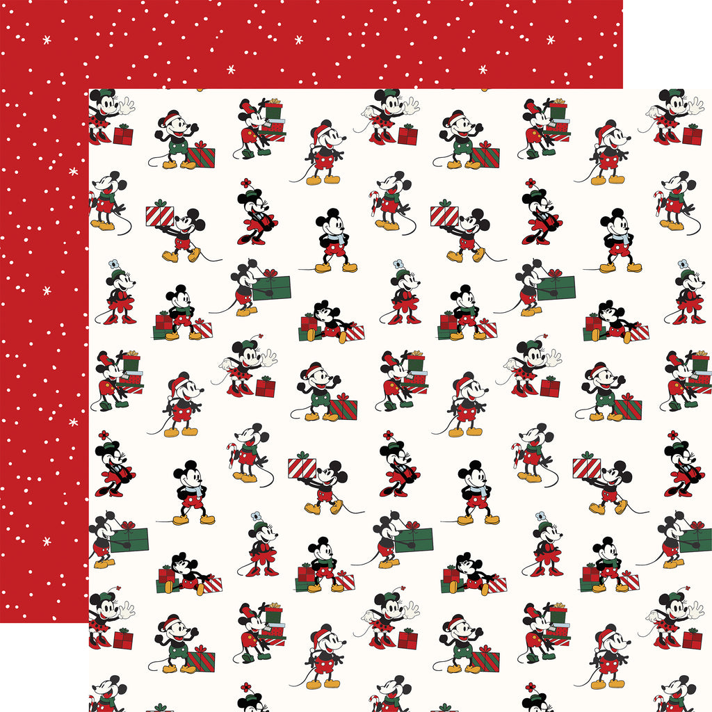Mouse And Me Christmas — Present Pals 12×12 Double-Sided Paper