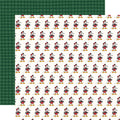 Mouse And Me Christmas — Santa Mouse 12×12 Double-Sided Paper